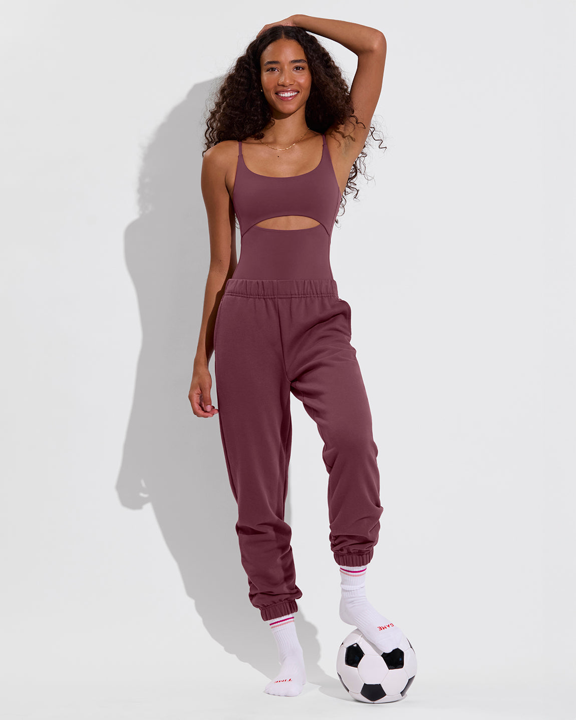 Peak Playsuit 27" - Desert Plum